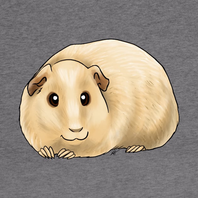 Small Mammals - American Guinea Pig - Beige by Jen's Dogs Custom Gifts and Designs